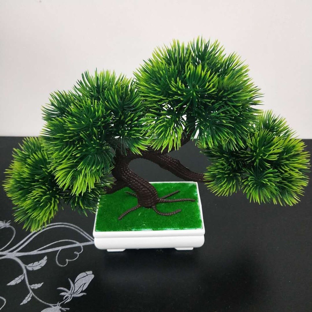Easy Care Artificial Dragon Claw Pine Bonsai for Modern For Home Decoration