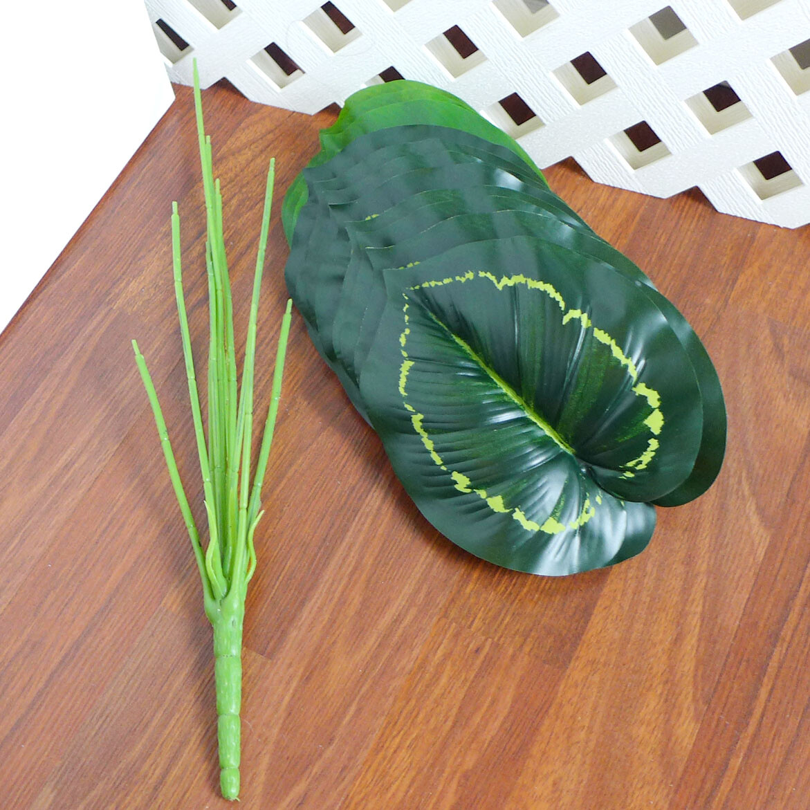 16″ Hight Artificial Plant Small Bush Tree (12 Lifelike Leaves )