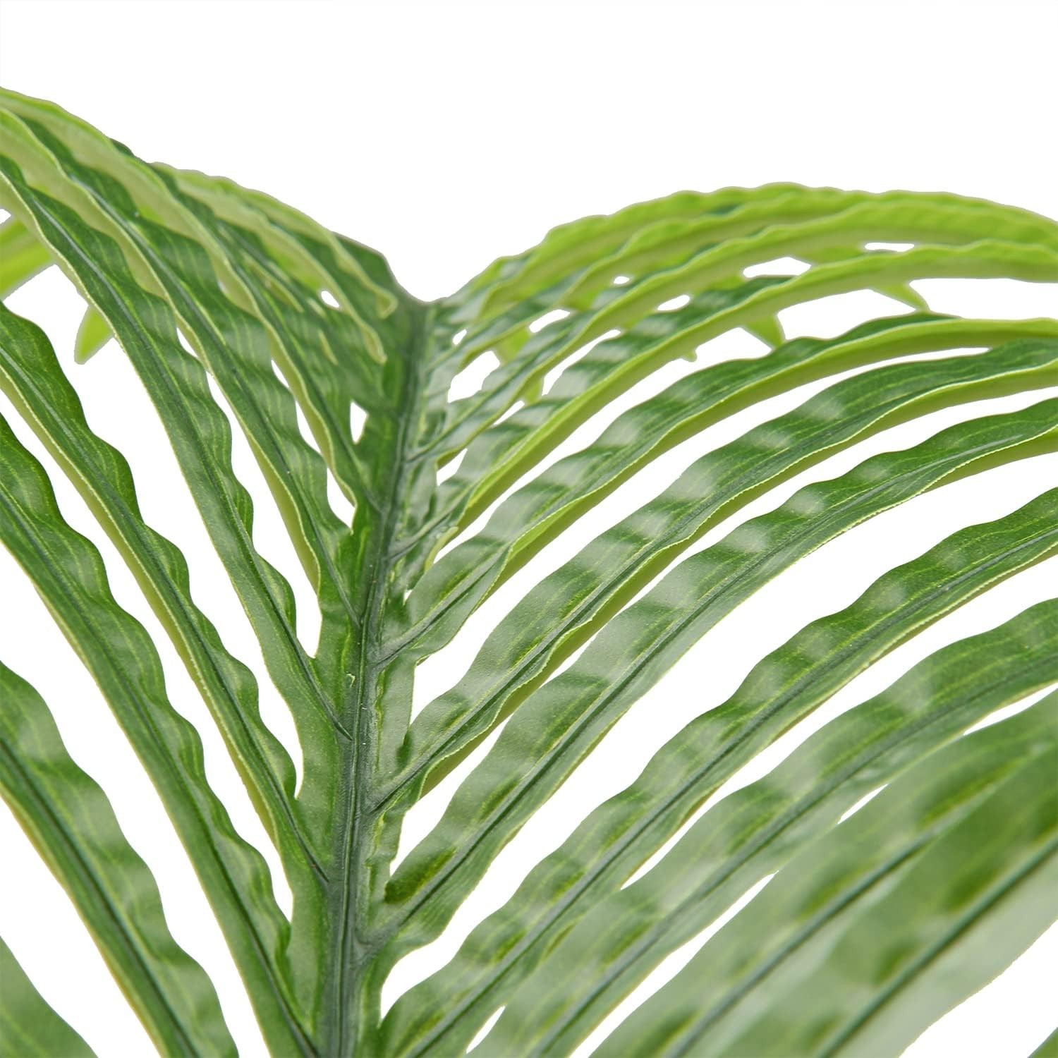 Realistic 34-Inch Artificial Palm Leaves – Perfect for Weddings and Home Decor
