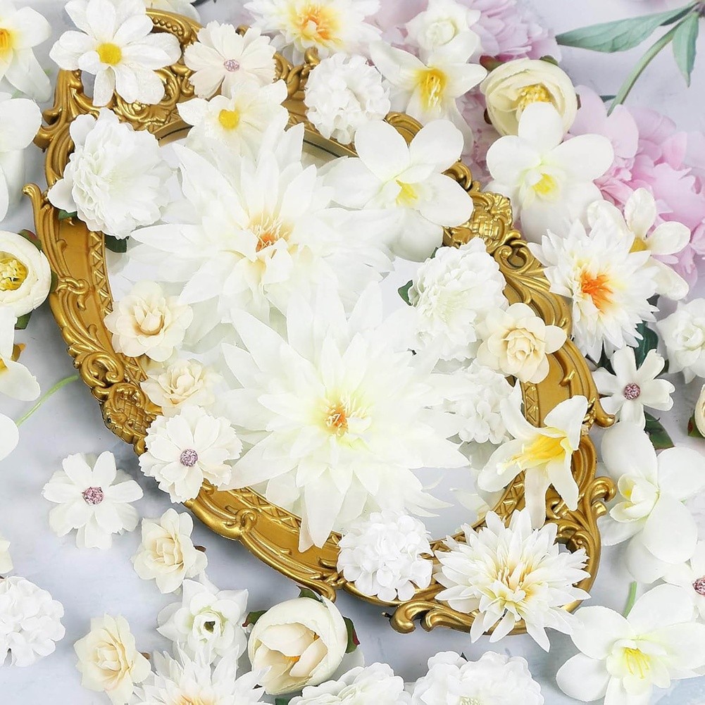 Embellishments Silk Flowers Fabric for buds Suitable For Embellishing