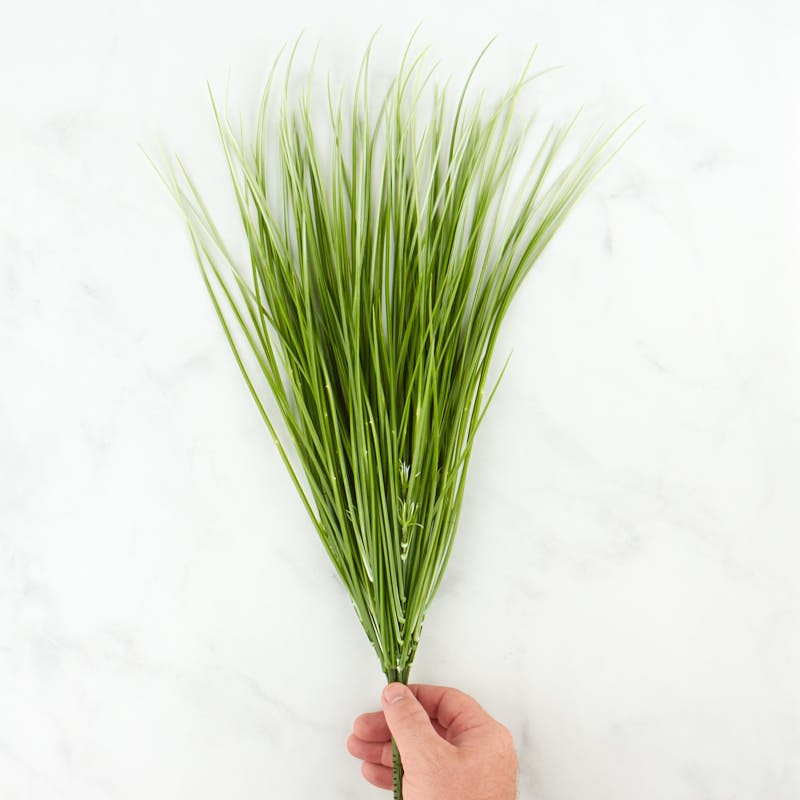 Vinyl Artificial Monkey Grass Spray for Indoor or Outdoor Decor