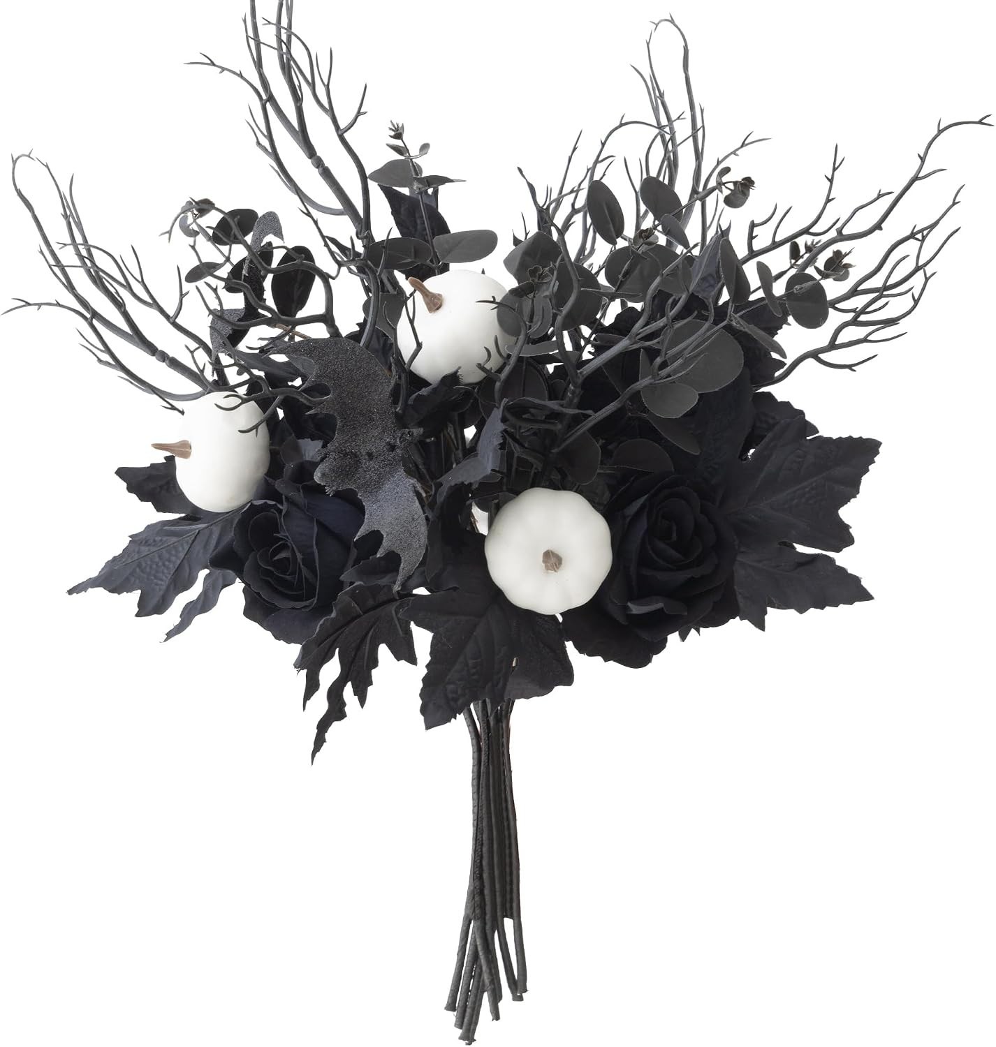 Versatile 10 PCS Silk Fall Bouquets – 18 Inch Indoor and Outdoor Arrangements