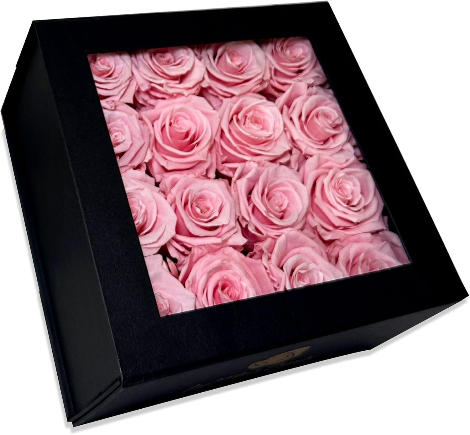 Premium Real Preserved Roses 16 PCS 100% Real Pink Roses Lasting Up to 3 Years