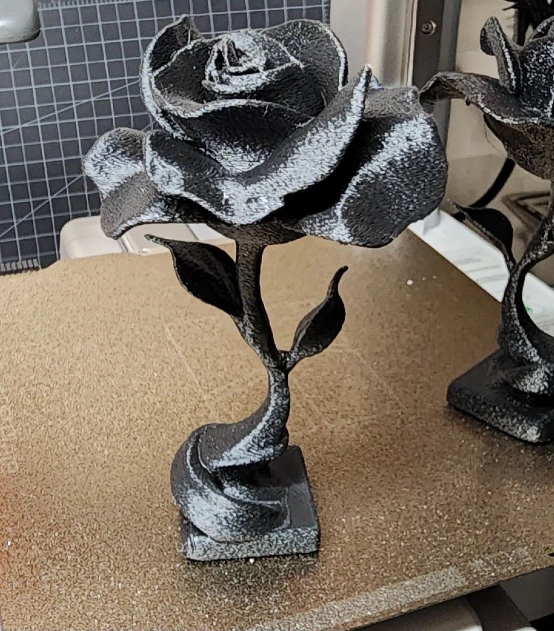 Rose Decor 3D Printed