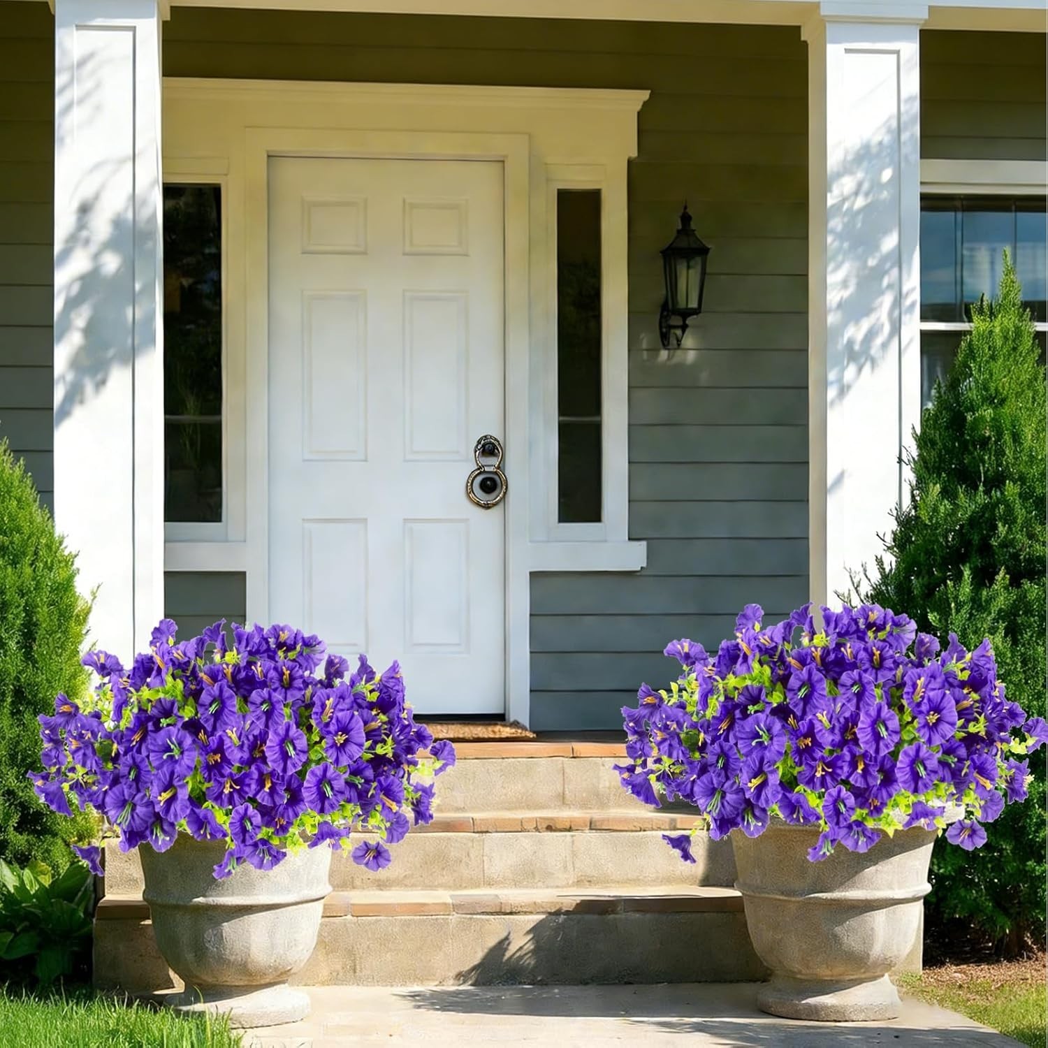 Zero Maintenance 12 Bundles Faux Flowers – Perfect for Spring and Summer Style