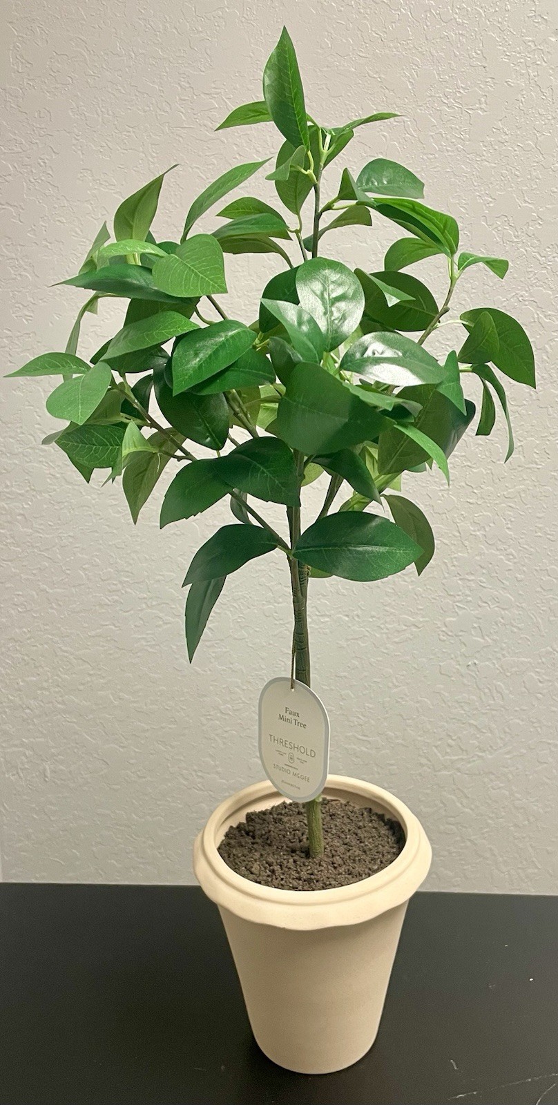 2x Green Leaf Mini Artificial Trees, Green, 2’ Tall, See Description, Brand New!