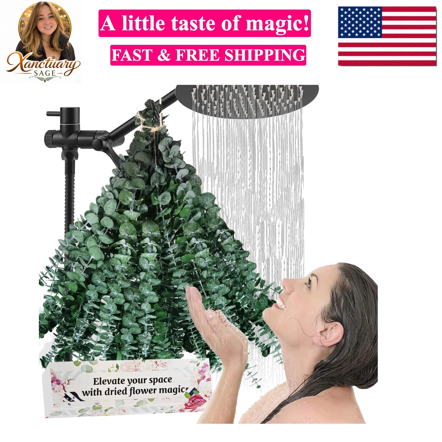 Bulk Package 30 PCS Real Dried Eucalyptus Plant Large Stems for Shower, Natur…