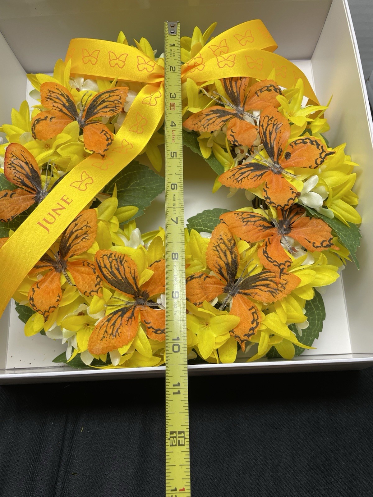 Month Of June Monarch Butterfly Wreath See Pictures Details