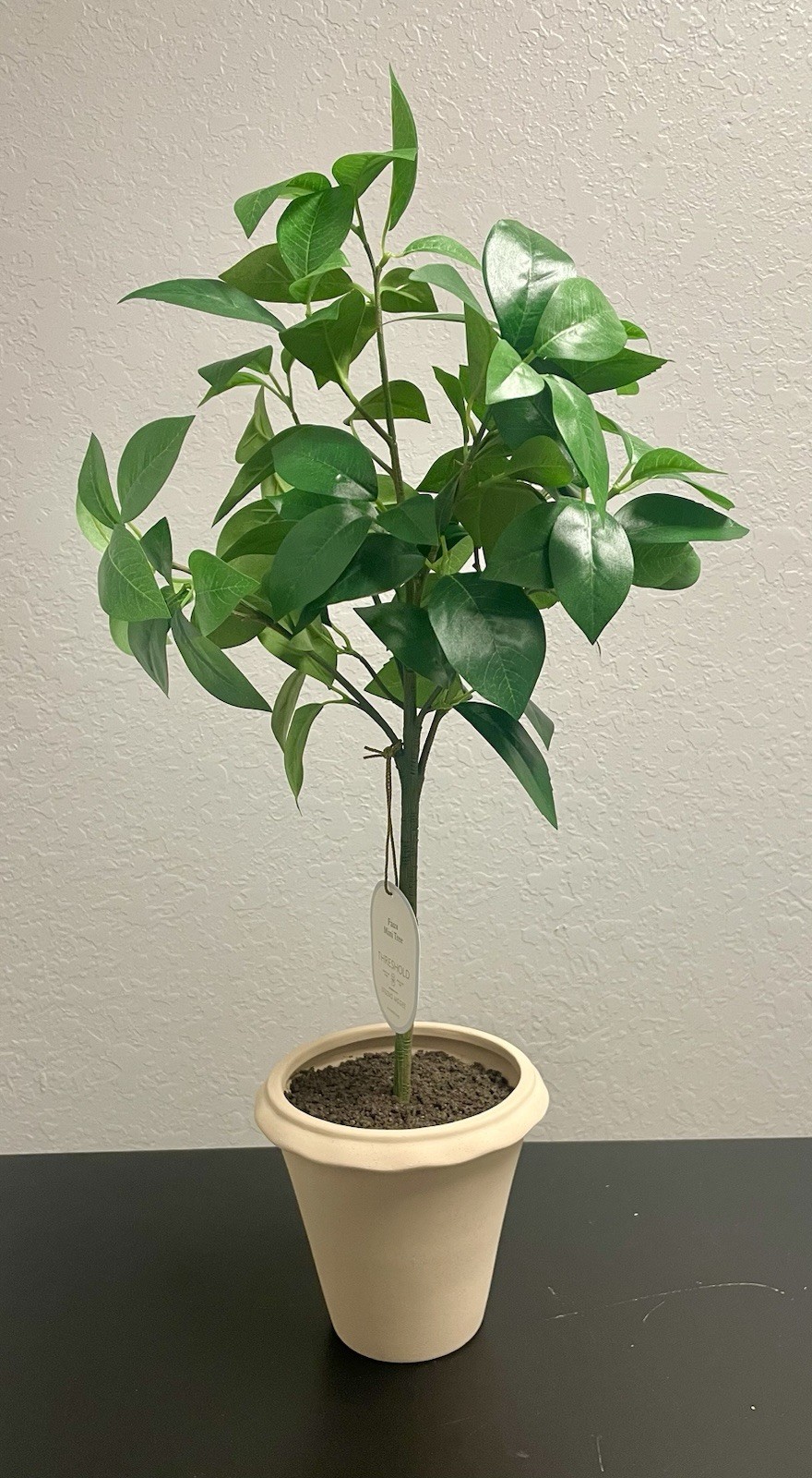 2x Green Leaf Mini Artificial Trees, Green, 2’ Tall, See Description, Brand New!