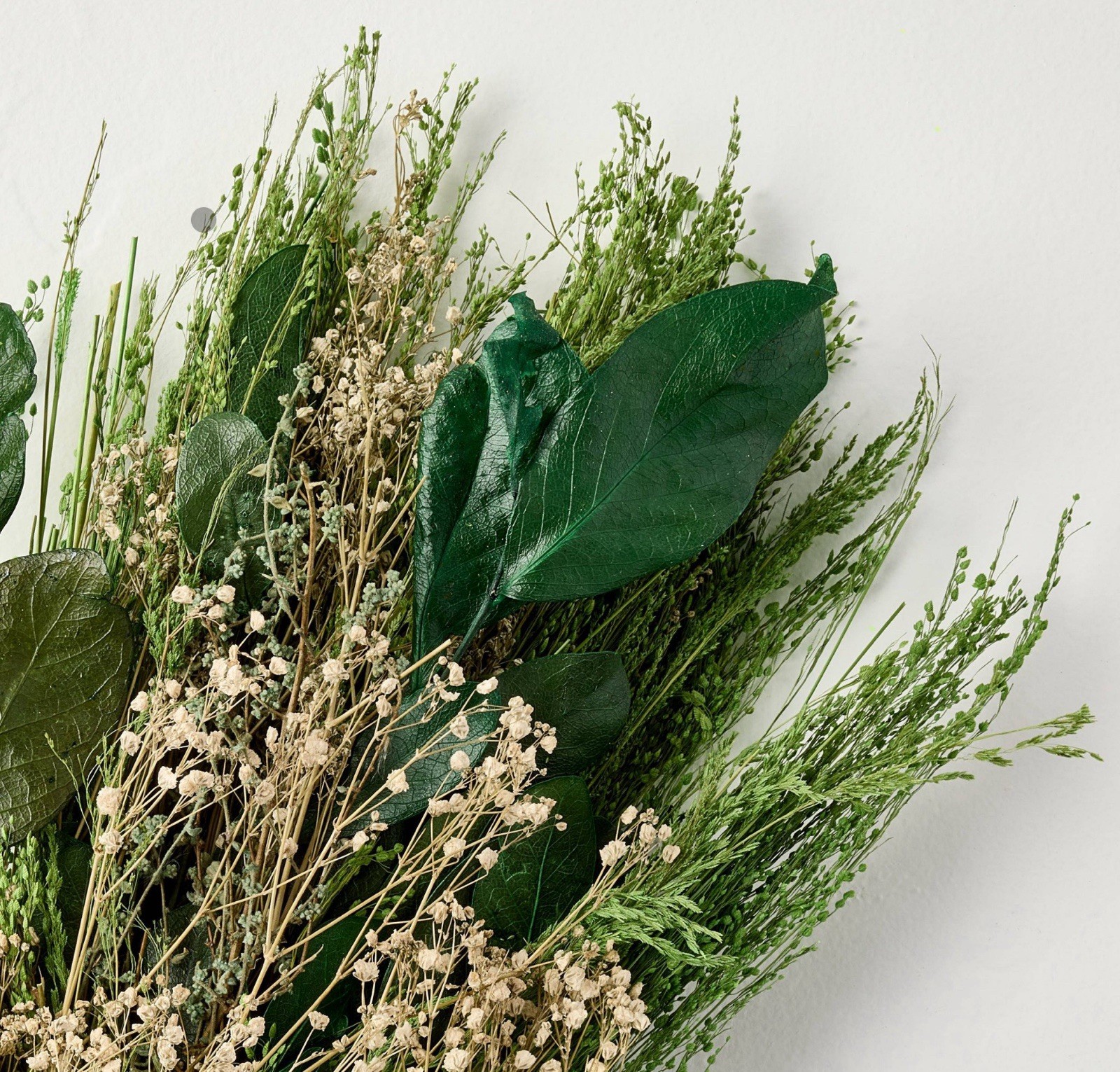 Preserved Mixed Leaf and Grass Spring Bundle – Hearth & Hand with Magnolia Decor