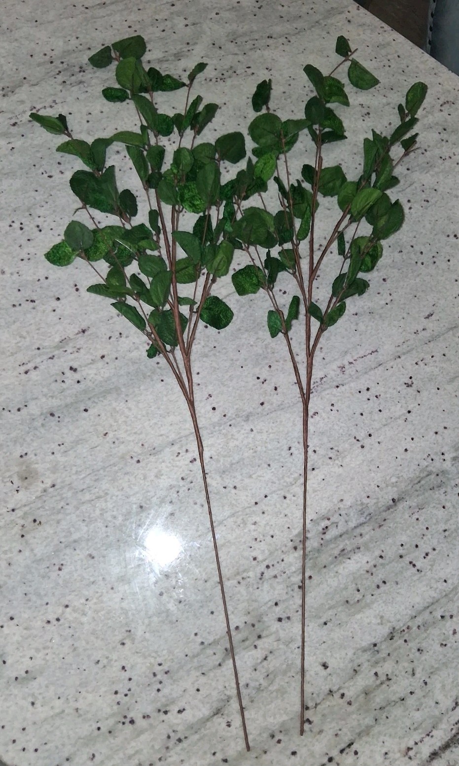 NWOT Bundle Of 31″ Real Touch Deep Green Faux Eucalyptus Stems!!