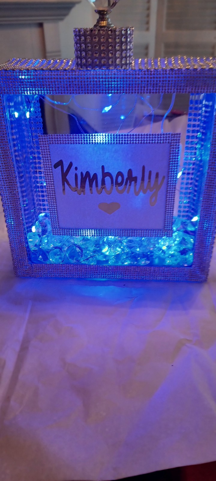 Personalized Glass Tile With Name
