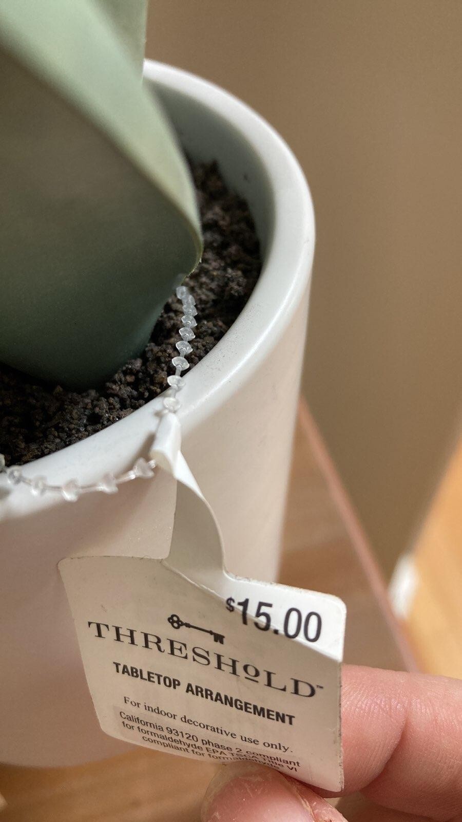 Threshold Tabletop Faux Plant *This is a case of 4 Plants*