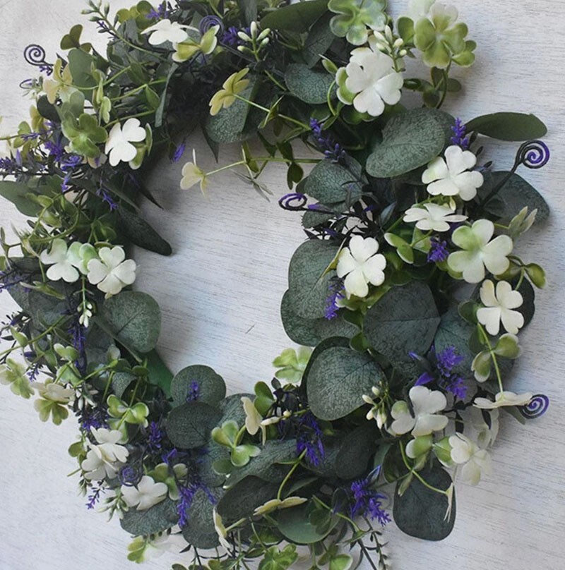Eucalyptus Wreath Front Door Greenery Garland Garden Christmas