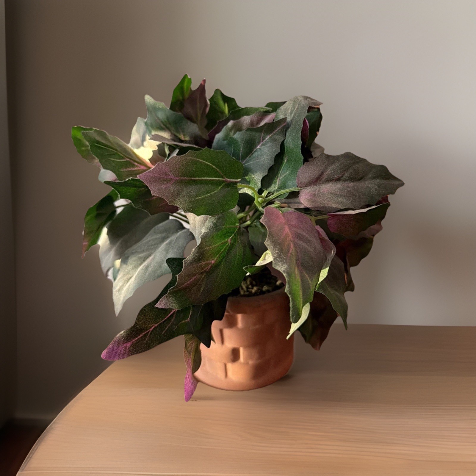 Nature’s Garden Artificial Flowers in Clay Basket