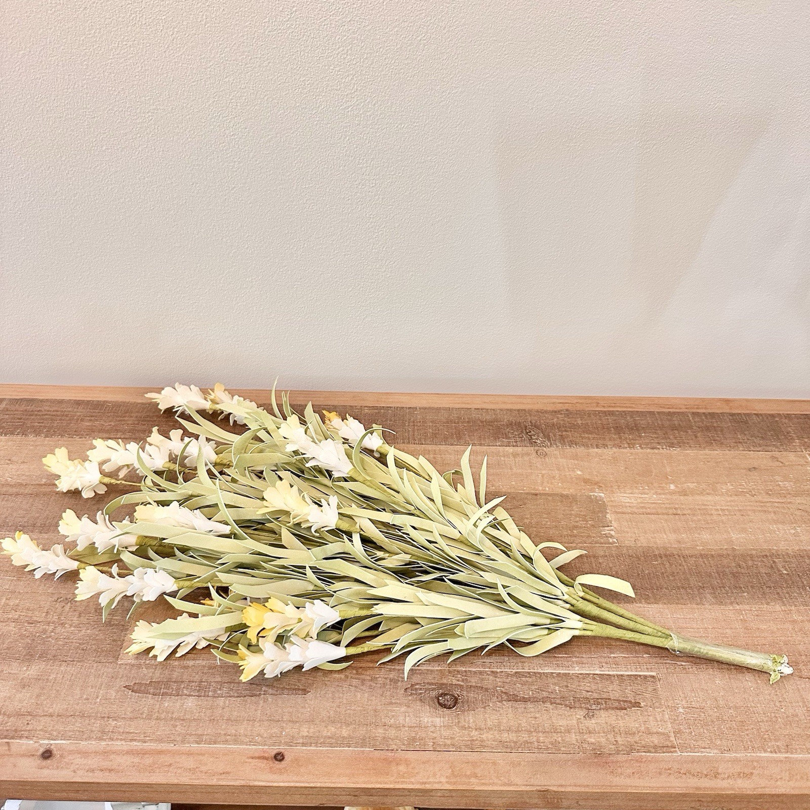 Artificial Freesia Flowers Pack of 3 Faux Flowers for Vase Filler Home Decor