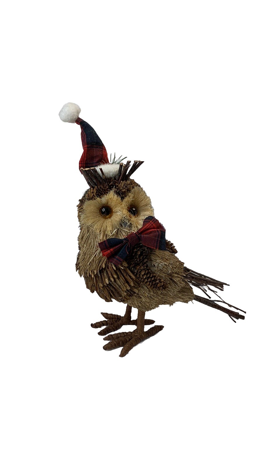 Holiday Woodland Owl Natural Organic Raw Materials Country Lodge Decor