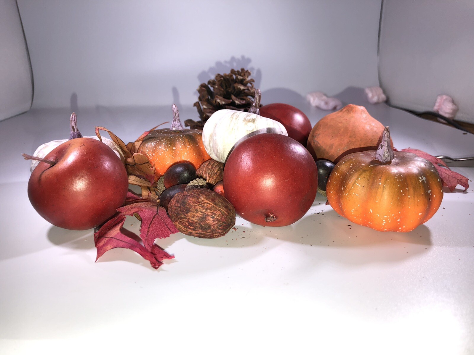 Fall Harvest Pumpkins Assorted Set Thanksgiving Halloween Banquet Home Decor