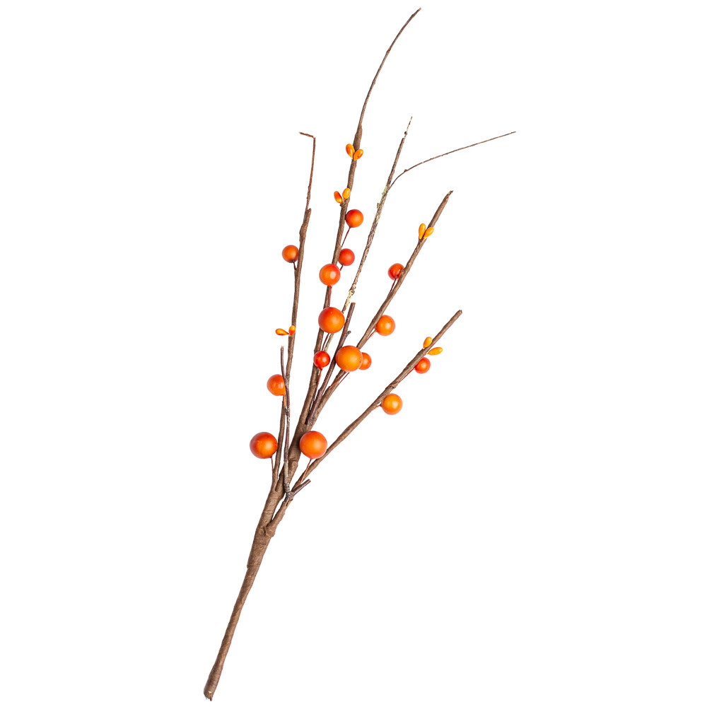 Set of 12 Fall Artificial 17-1/2″ Twig and Berry Pick Floral Sprays