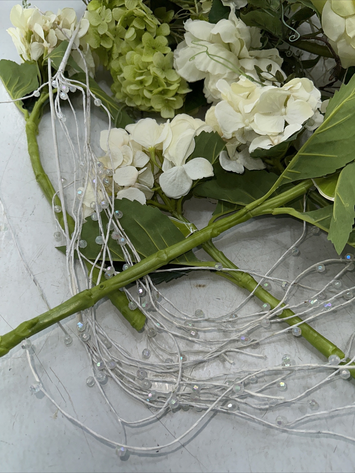 Artificial Flowers Mixed Lot Foliage Leaves Flowers Decor Wedding Party Holiday
