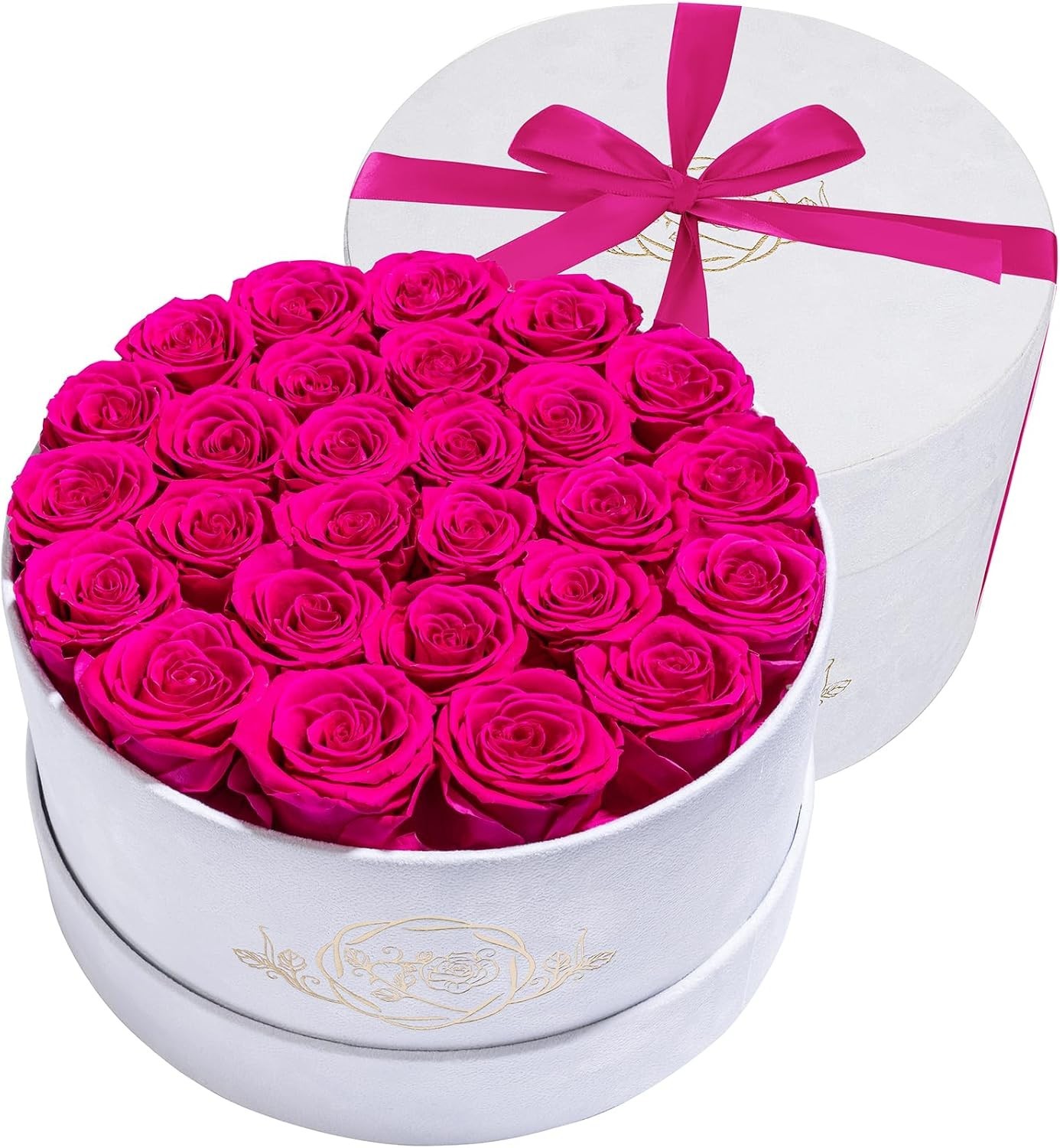 Long-Lasting Preserved Roses Gift for Mom, 27 Count