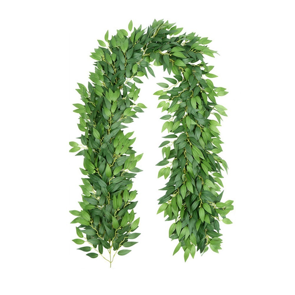 Indoor Decoration Simulation Rattan Green Plant Elaeagnus Angustifolia