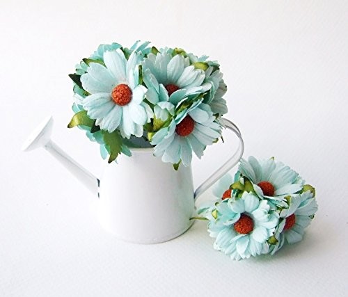 30 Big Daisy Assorted Artificial Mulberry Flower Wedding Scrapbook Wedding