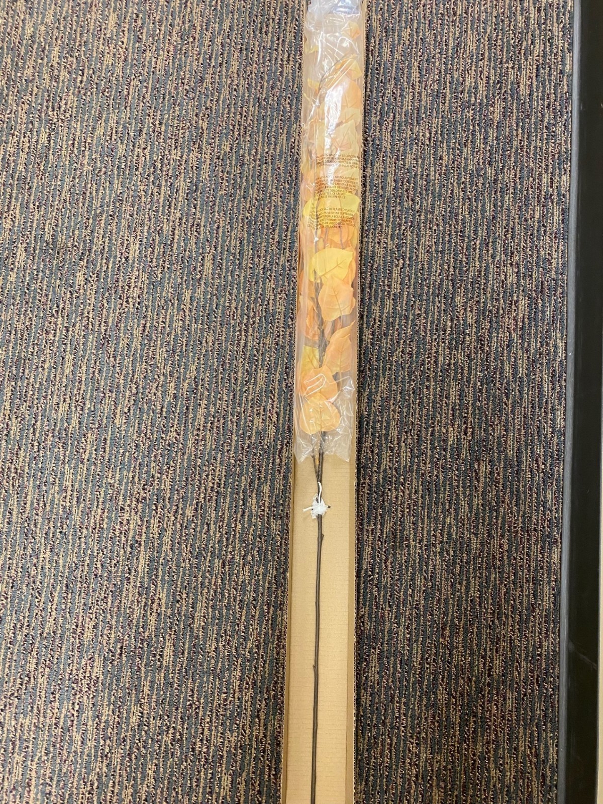NEW Pottery Barn Oversized Yellow Aspen Stem Branch Fall Leaves 50″ Autumn NIB