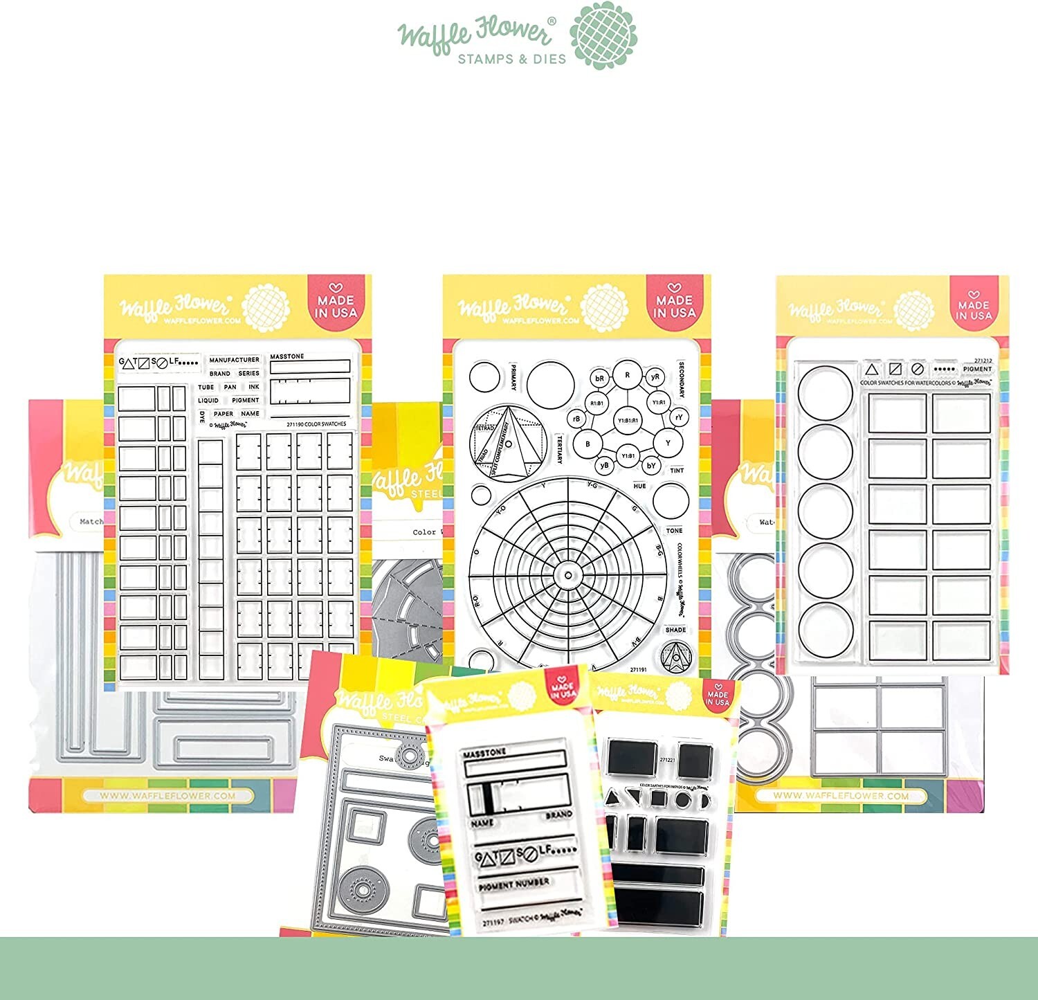 Waffle Flower Color Swatches Bundle – for All of Your Color swatching