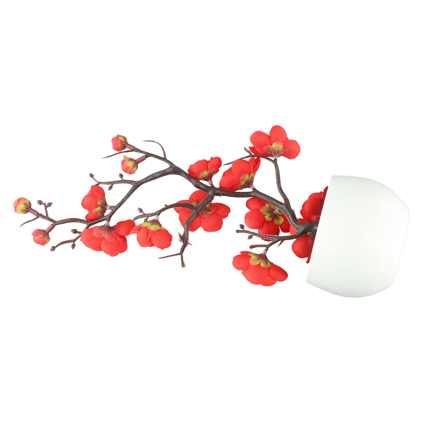Bonsai Simulation Artificial Pot Plant Home Office Plum Blossom Decor