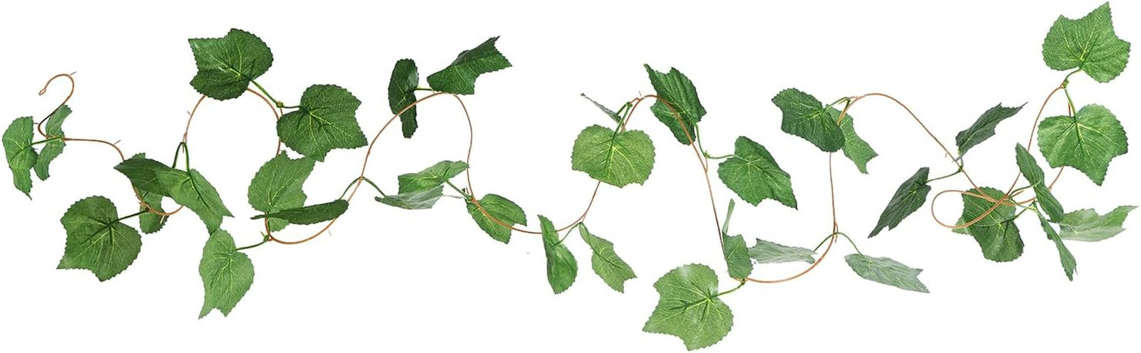 Elegant 38 Ft Autumn Artificial Grape Leaf Garland – 5 Strands, Highly Realistic