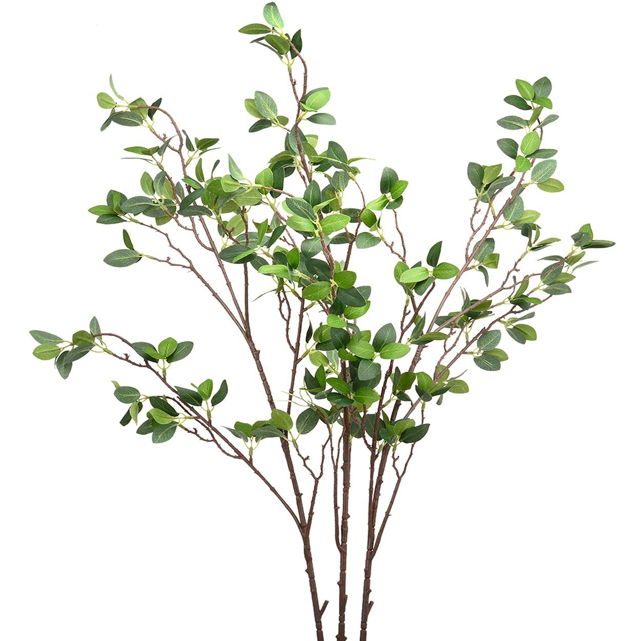 Faux Branches For Vase Artificial Stems Greenery Plant Stems For Vase Fake Tree