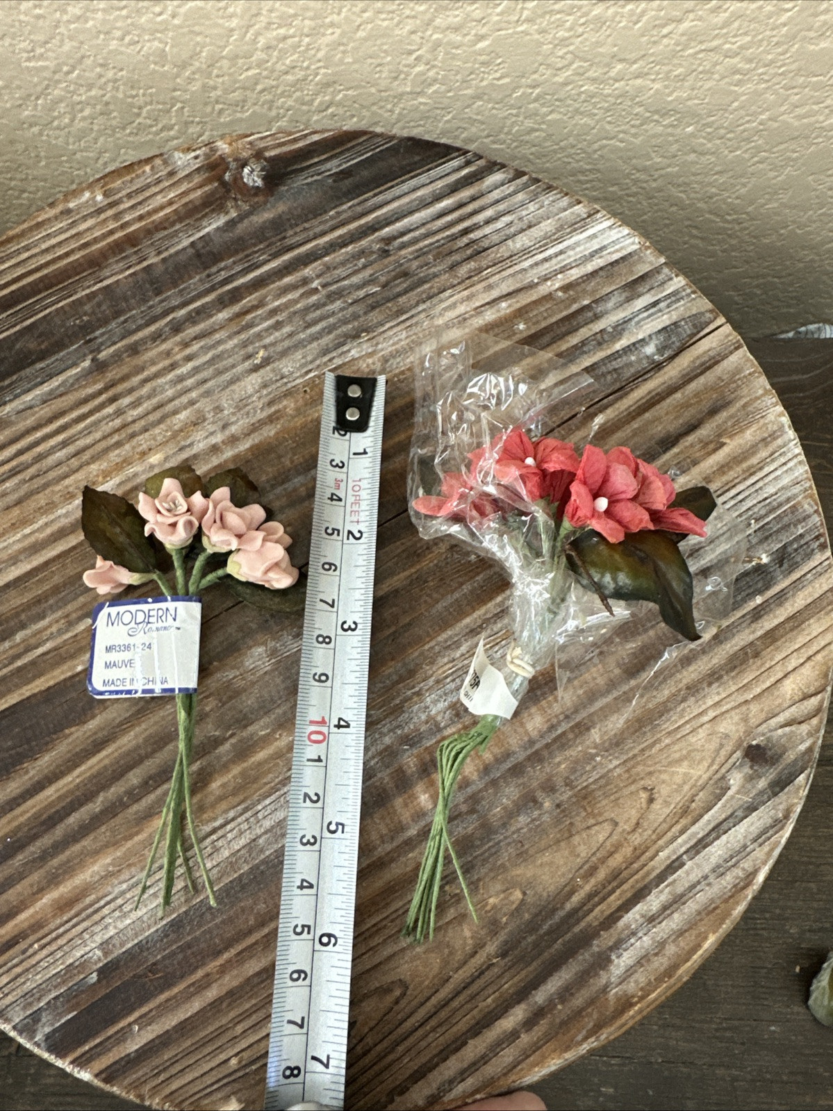 Vintage Miniature Modern Romance decorative Flower Bouquets, 18 Sets NEW