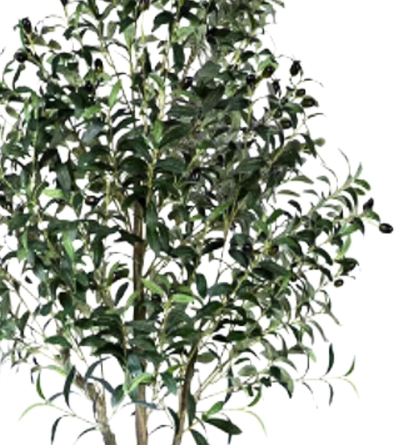 Moss & Bloom 6Ft Artificial Olive Tree in Planter