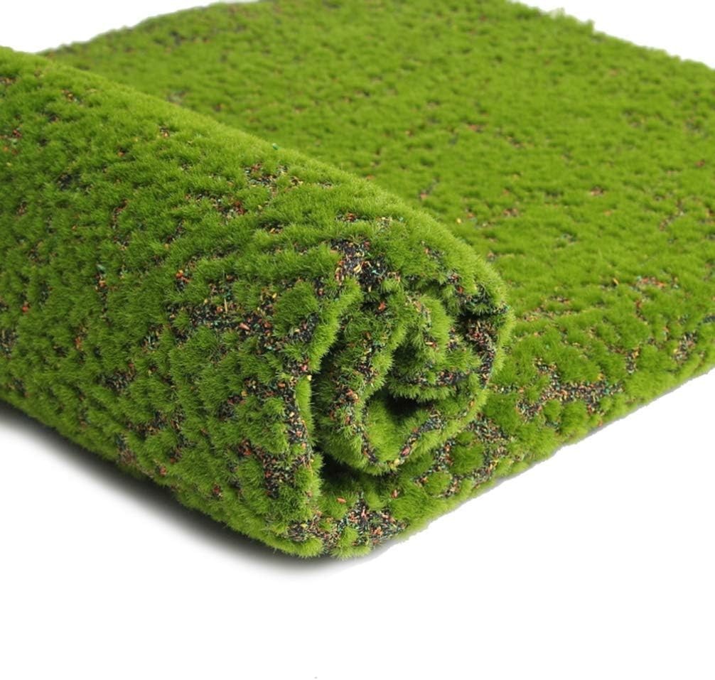 Artificial Moss Mat Fake Grass Rug Turf Plants Lichen Artificial Lawn for Hom…