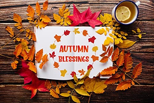 8Pcs Fall Painting Stencils Thanksgiving Drawing Templates Stencils Autumn