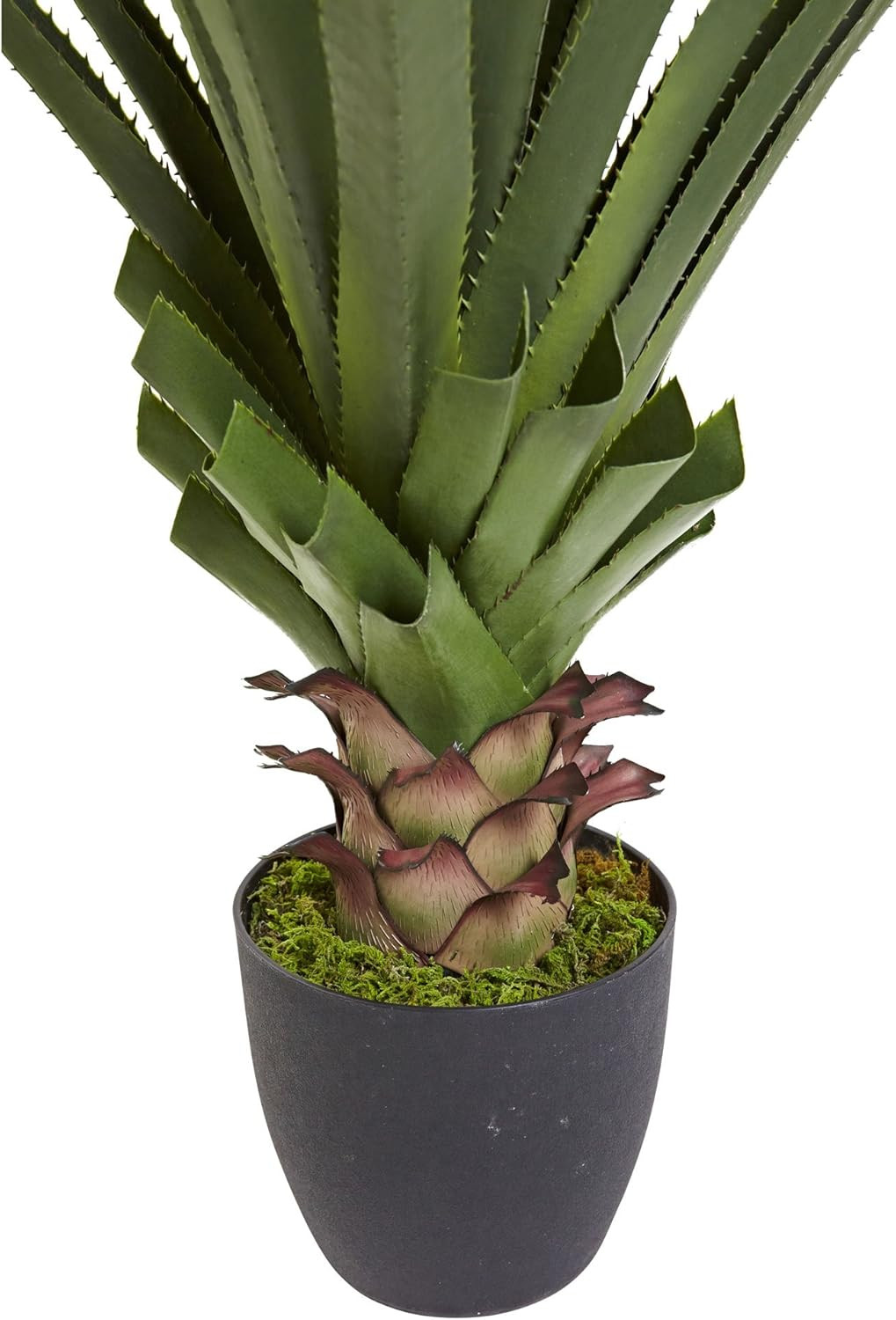 4Ft Artificial Spiked Agave Plant, Faux Succulent Greenery for Indoor Decor