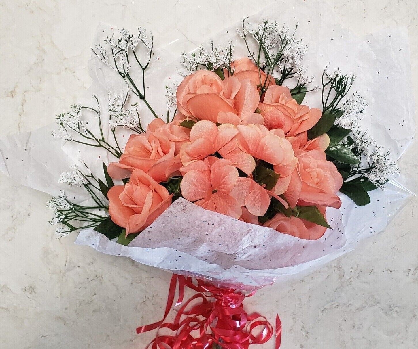 Artificial Floral Bouquet Handmade Variety for Graduations, Mother’s Day, Gift..