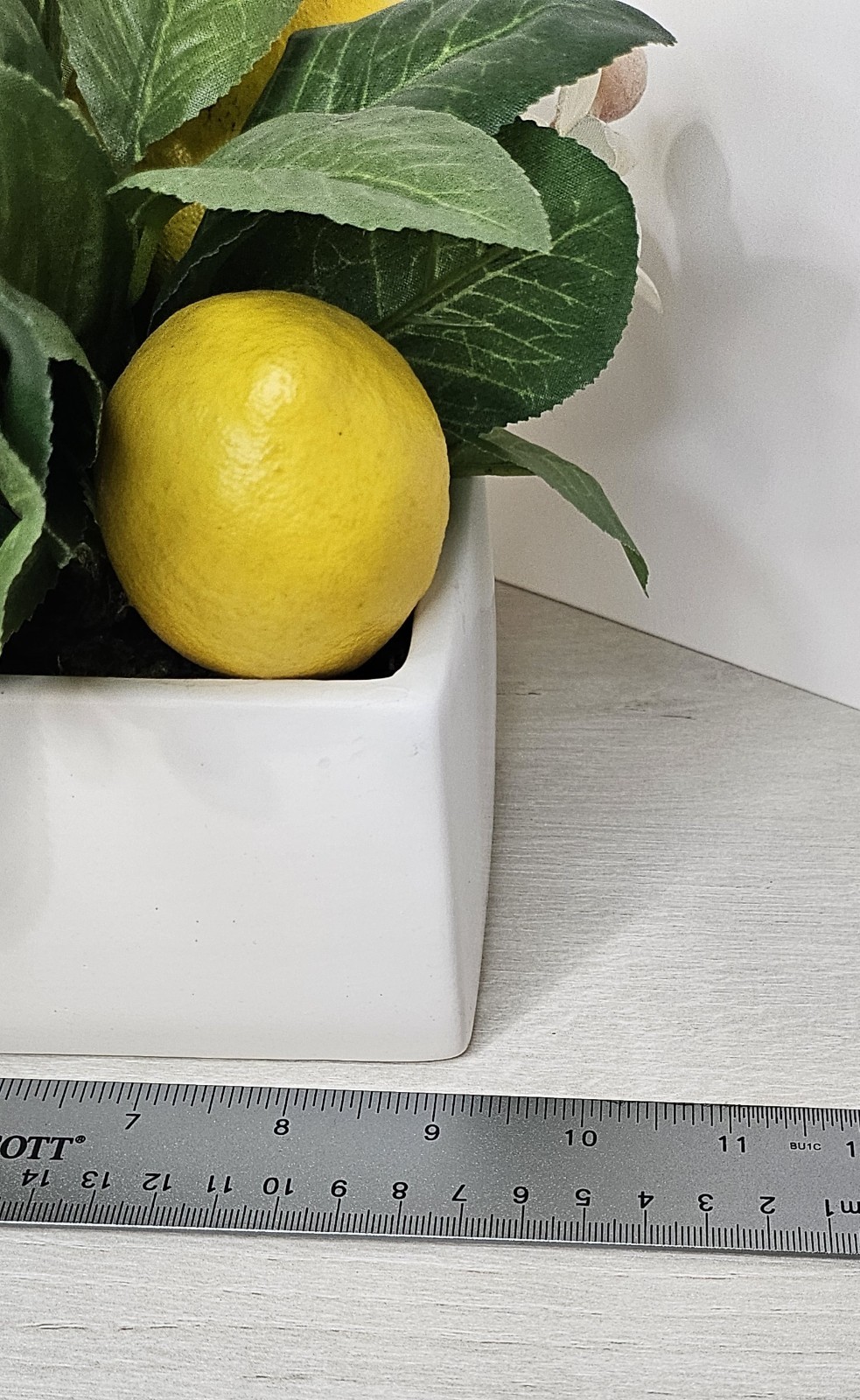 Lemon Tabletop Arrangement Artificial Lemon Threshold Home Decor Centerpiece