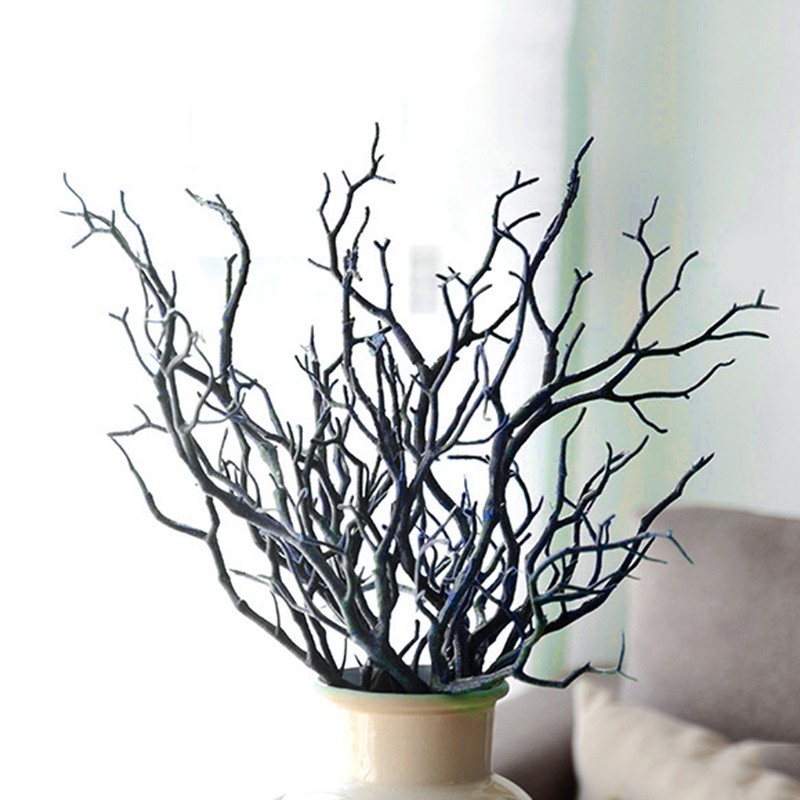 Art Simulation Plastic For Leaf Plant Tree Branch Home Indoor Shop Decoration