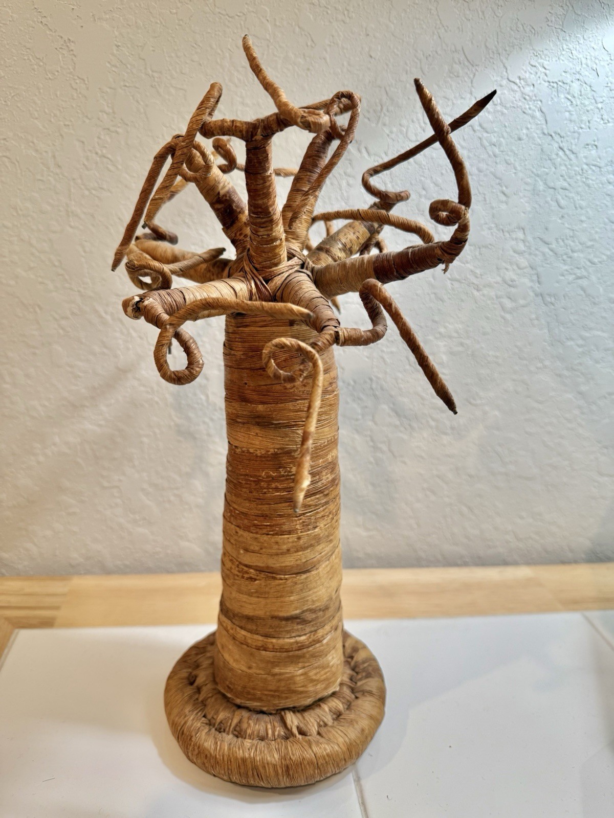 Handmade Baobab Tree Made from Banana Fiber Multi Purpose Tree Decor Art