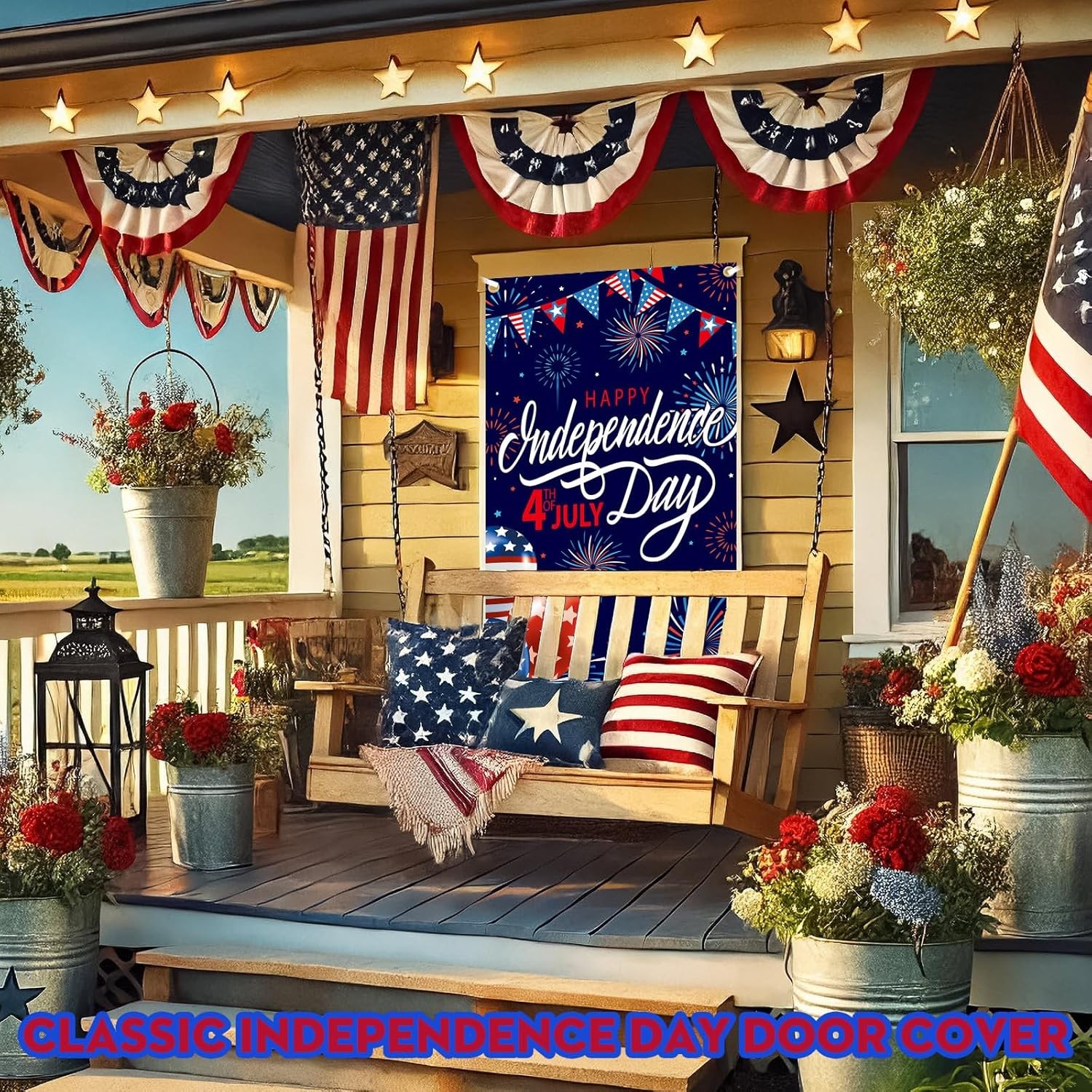 12 Pcs Summer Door Cover 78×35 Inch Holiday Party Decor Banner