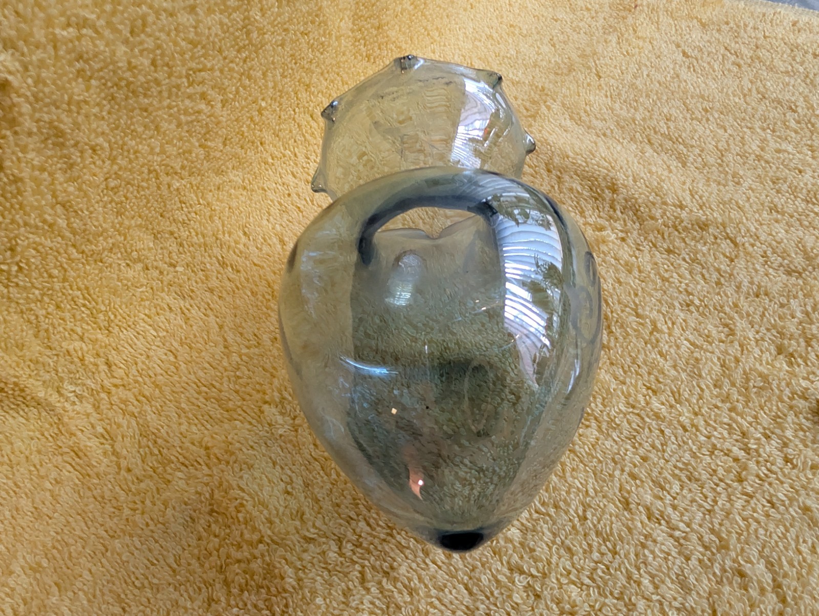 VINTAGE Treasure Island SF CA Wall Sconce Propagation Planter Bulb Glass Vase