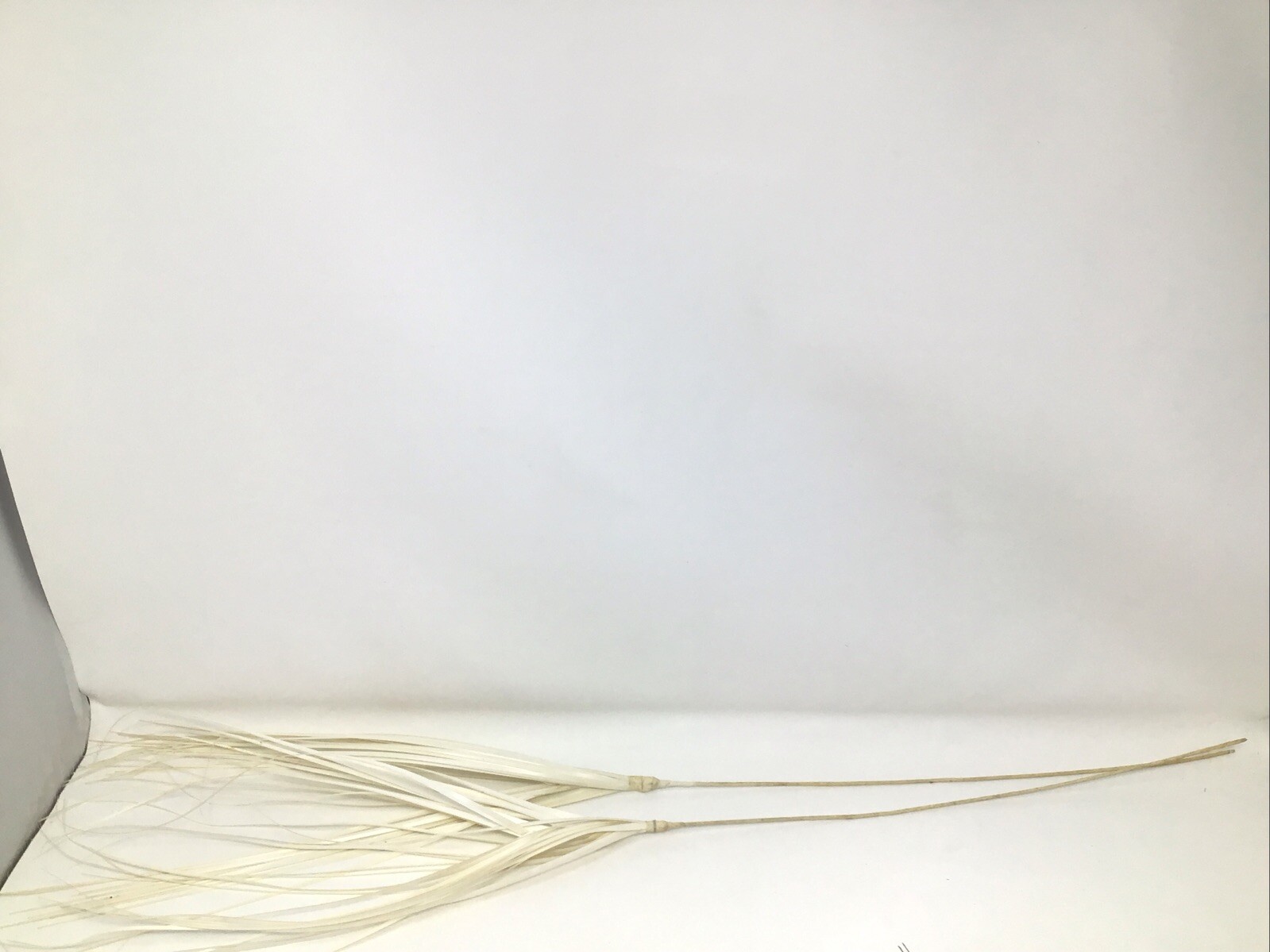 Onion Grass Floral Pick White 27” Arrangement Basket Filler 2 Picks Vintage