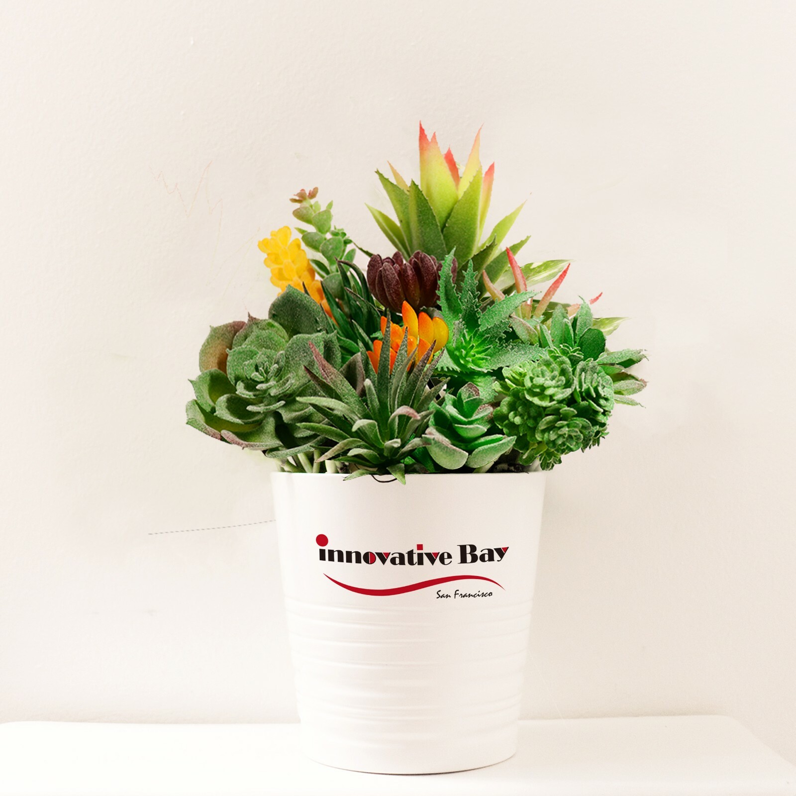 Artificial Succulent Plants Faux Assorted- 16 pc Unpotted Faux Succulent Plants