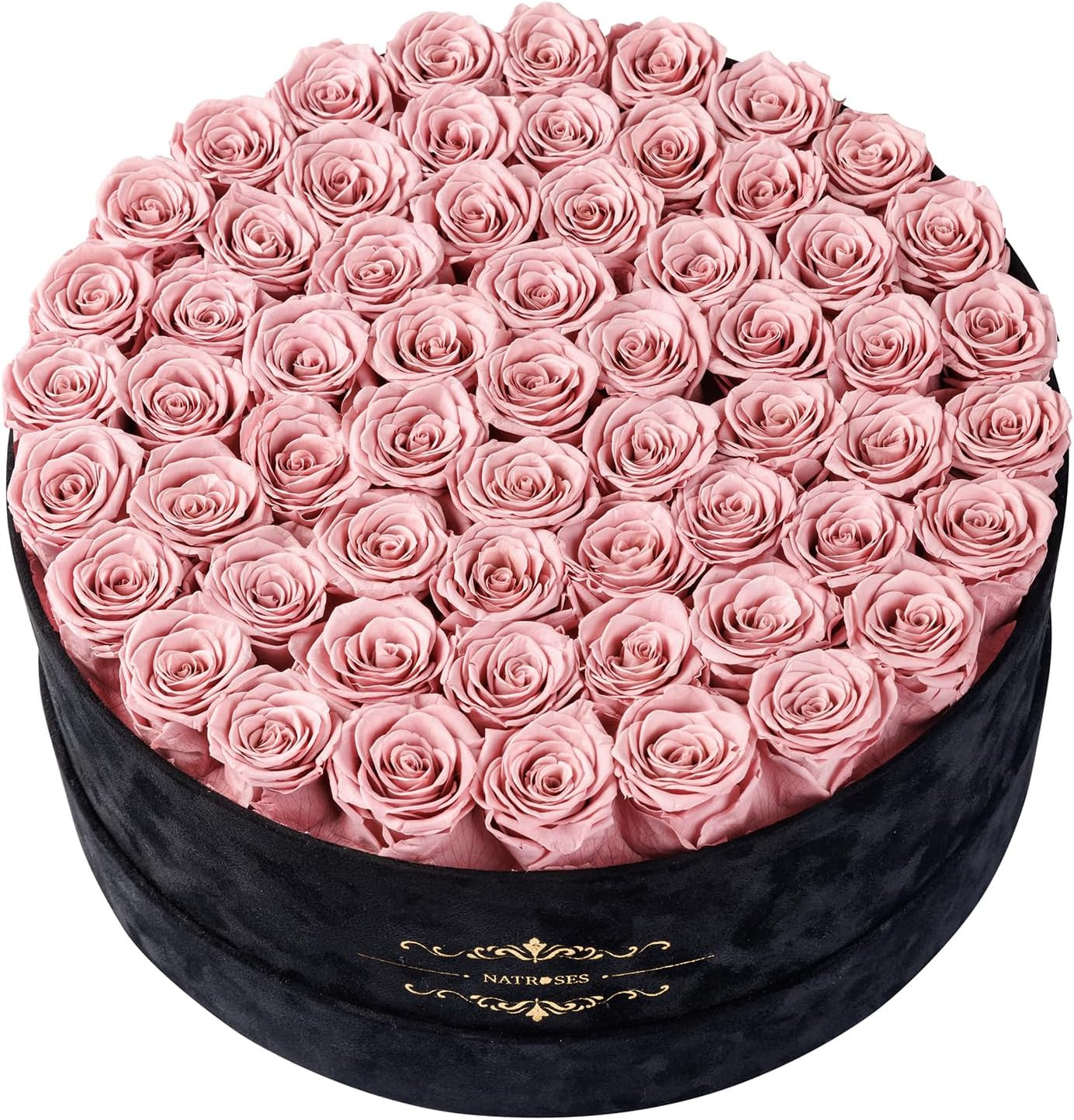 Gifts for Her 27 Piece Forever Preserved Roses in a Box, Preserved Flowers for D