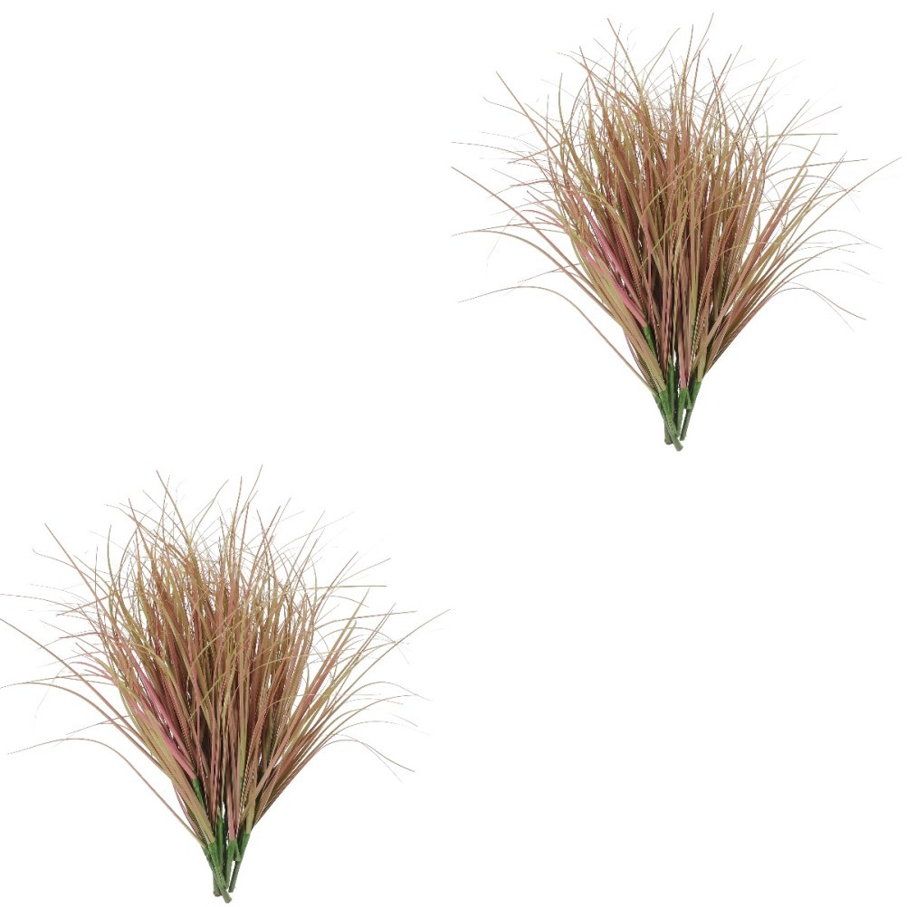 2 Pack Fake Tall Decorative Grass Artificial Plants for Outdoors