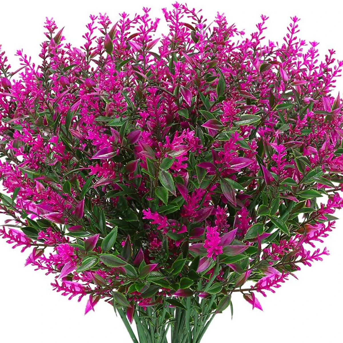 Artificial Lavender Flowers Plastic Fake Plants Home Wedding Garden Decor 36cm