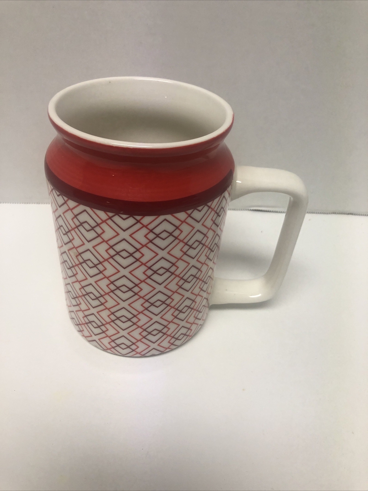 Edible Arrangements Fruit Floral Stem Arrangement Mug Red White 5 1/2 in Hi 2023