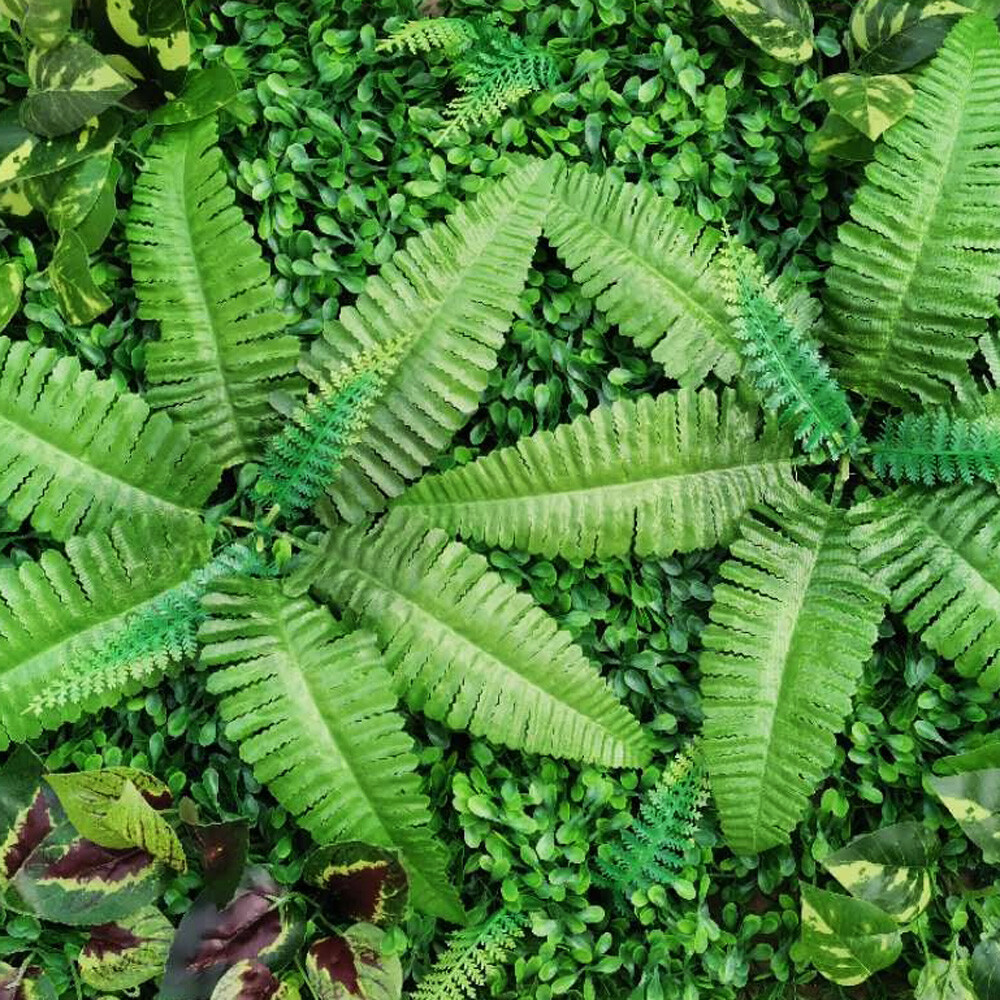 Artificial Plant Wall Panel, 9PCS Artificial Plant Wall Panels for Living Room